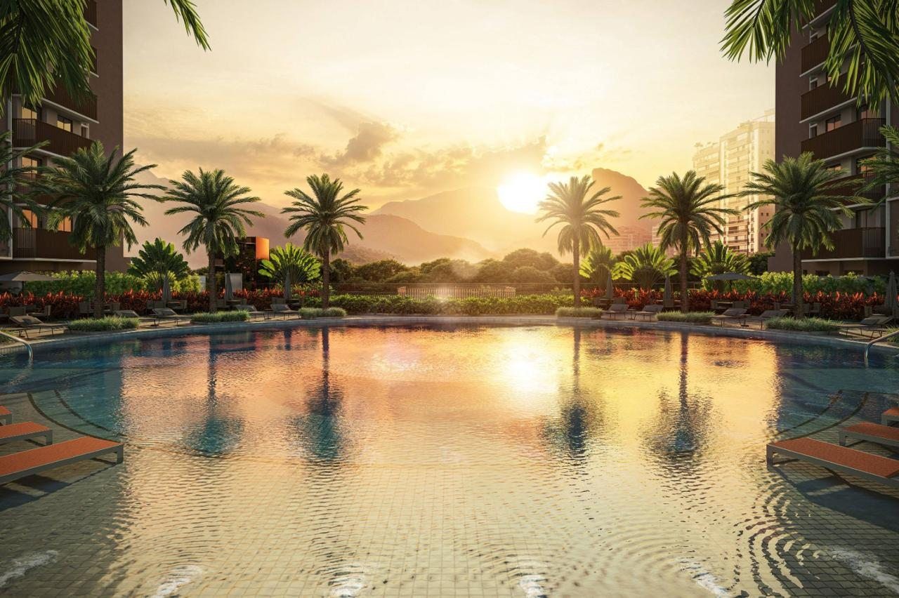Ilustração artística: Piscina, Endless Península By Edsa